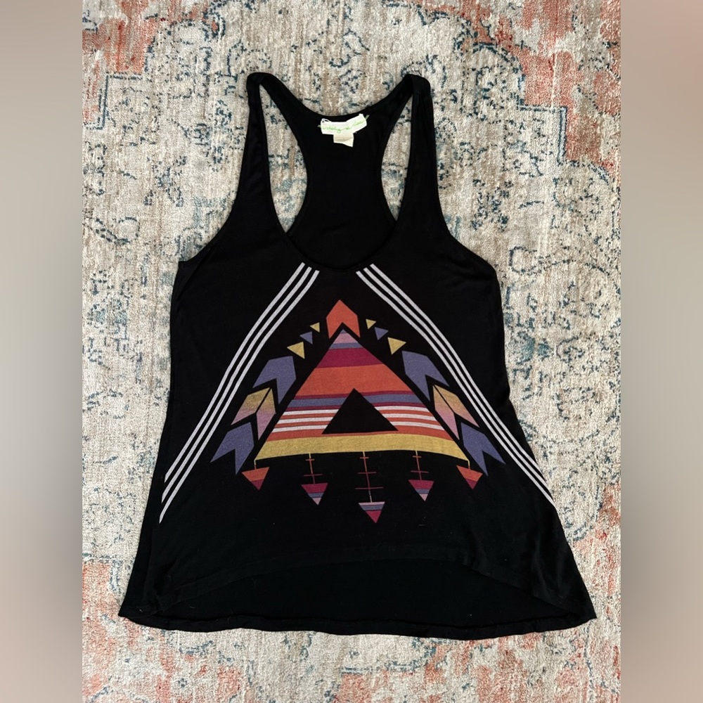 Urban Outfitters Staring at stars racer back tank size Medium in black